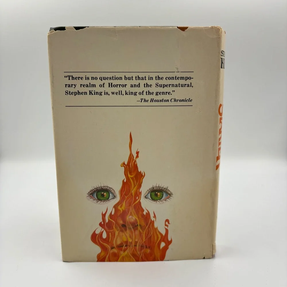 Stephen King Firestarter Book Adult Good Hardcover Book Club Edition 1980